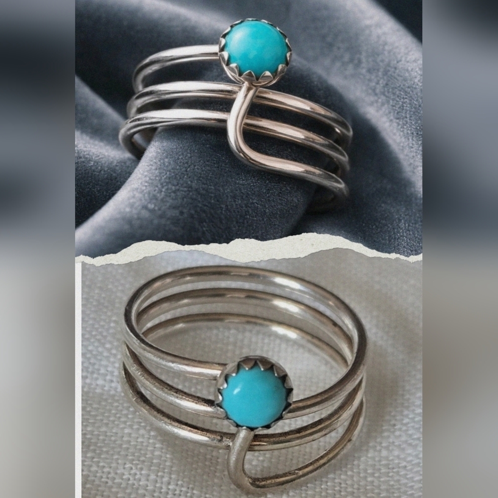 925 Sterling Turquoise Ring